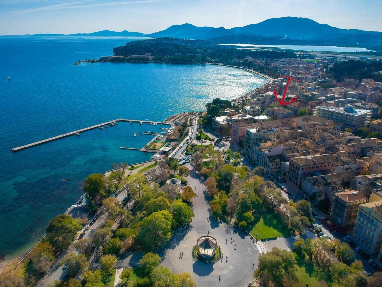 Gregos Rooftop Suite City Center W. Sea View Corfu  Екстериор снимка