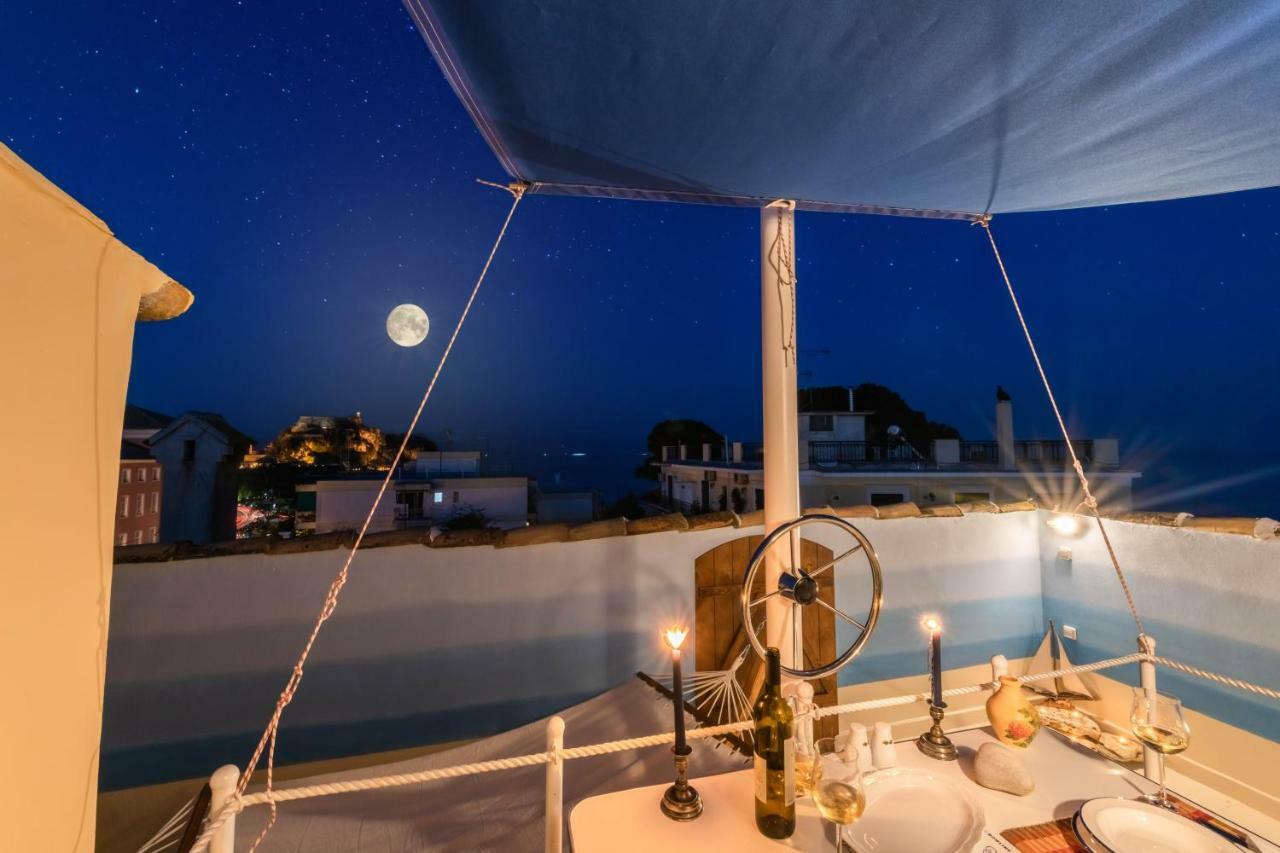 Gregos Rooftop Suite City Center W. Sea View Corfu  Екстериор снимка